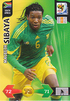 Macbeth Sibaya South Africa Panini 2010 World Cup #313